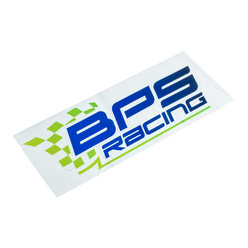Sticker Autocollant BPS Racing 2025 Bleu | Détouré